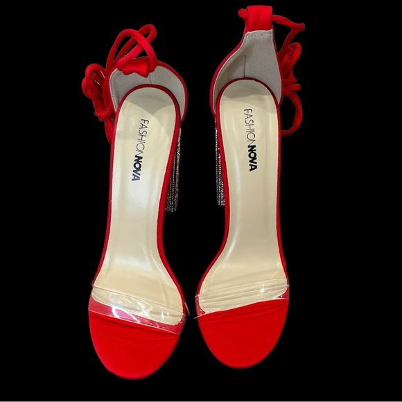 NWOT Tags Satin Block Heels Size 9 - Picture 4 of 14